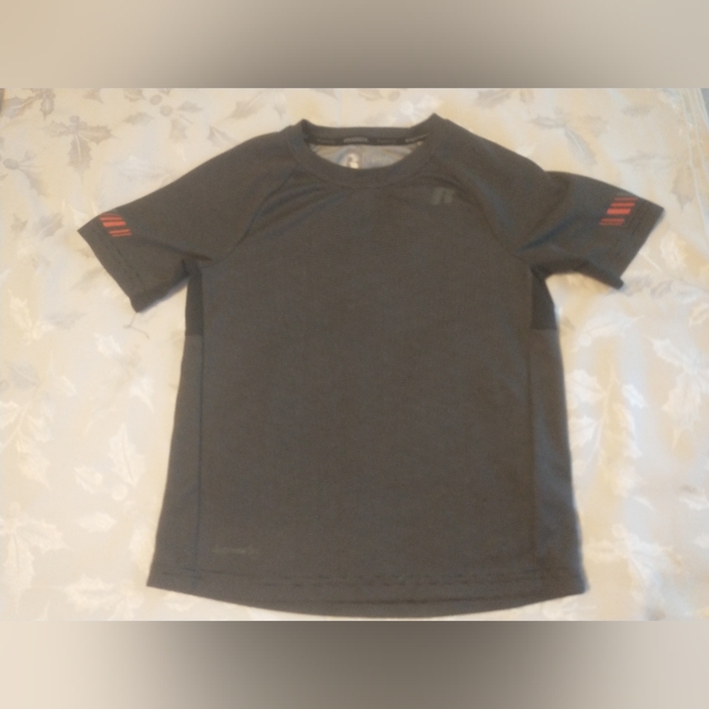 Russell Boys Athletic Wicking Fabric Workout T shirt 6